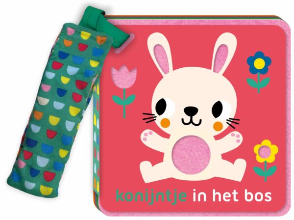 Buggyboekje Konijntje+strap