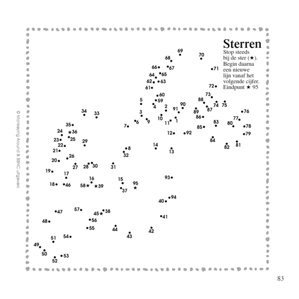 Dot To Dot Puzzelboek 1+2 Pocket 10