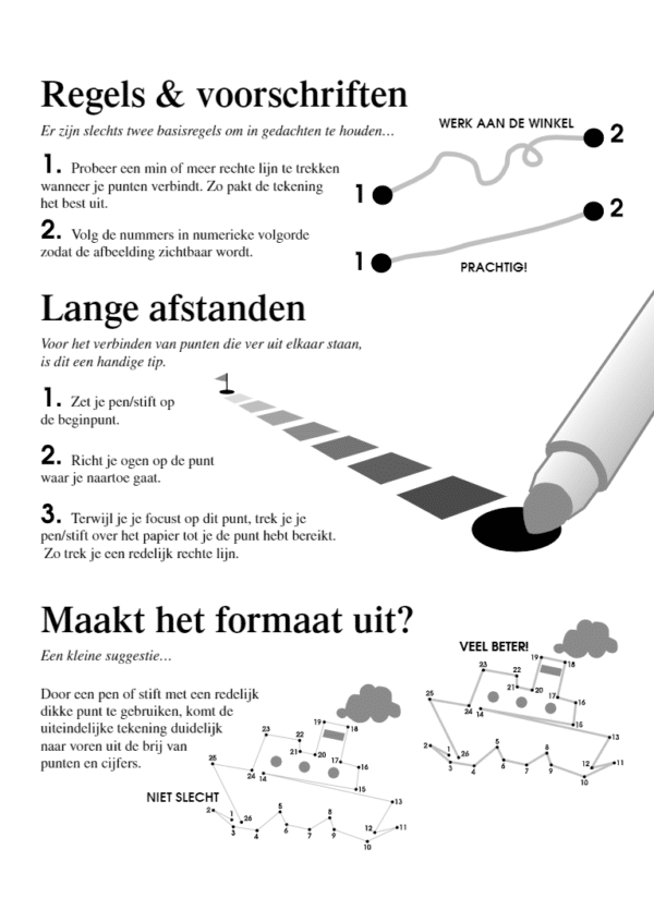 Dot To Dot Puzzelboek 1+2 Super Challenge 2