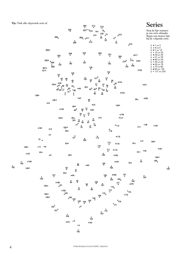 Dot To Dot Puzzelboek 1+2 Super Challenge 3