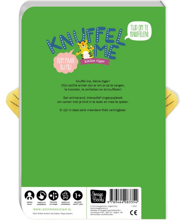 Knuffelme Tijger Achterkant
