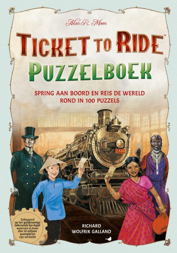 Ticket To Ride Puzzelboek