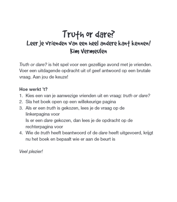 Truth Or Dare 2