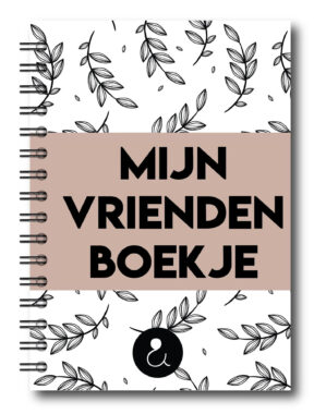 9505865432474 Mijn Vriendenboekje Sand