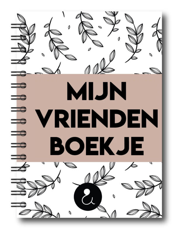 9505865432474 Mijn Vriendenboekje Sand