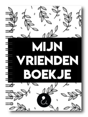 9509816987235 Mijn Vriendenboekje Mono