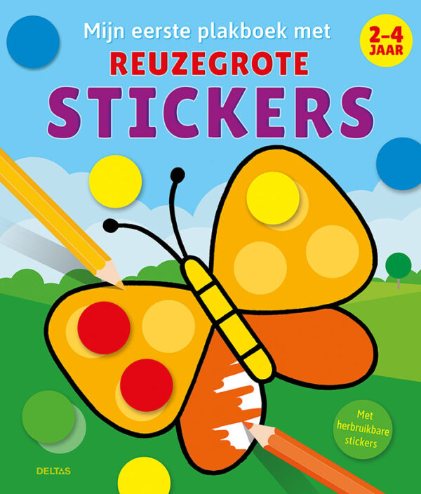 18228 Plakboek Reuzegrote Stickers Cover Dutch.indd