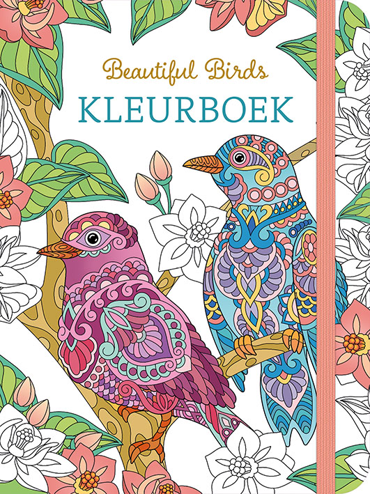 20134p Kleurboek Birds Cover Dutch.indd