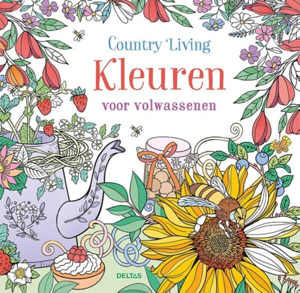 22161 Kleurboek Country Living Cover Dutch.indd