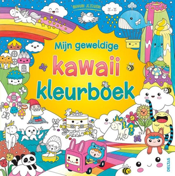 22172 Kleurboek Kawaii Cover Dutch.indd