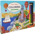 Feel Happy Coloring Kleurboek & Potlodenset (1)