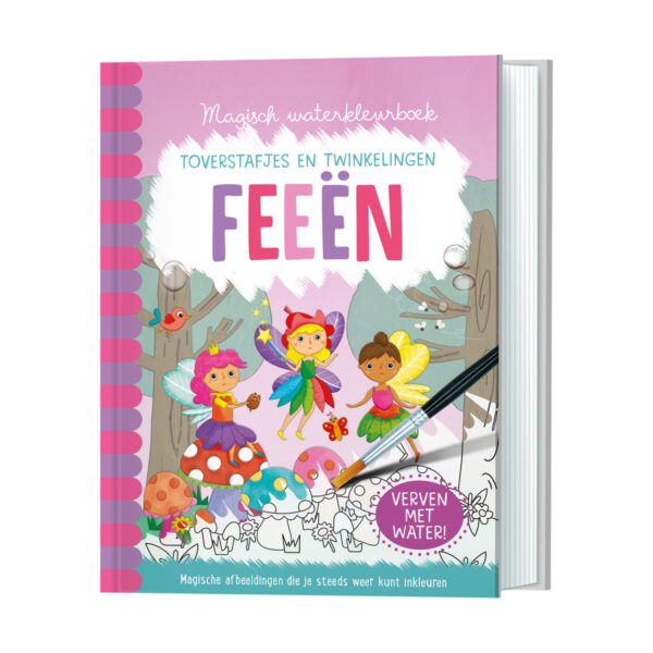 Magisch Waterkleurboek Feeen 9789463548113
