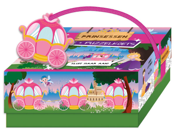 Puzzeltrein Prinsessen 9789463548014