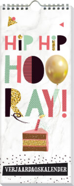 Vp 9789464323139 Hip Hip Hooray 2 Verjaardagskalender
