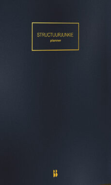 102547 Structuurjunkie Luxe Planner Leer A4