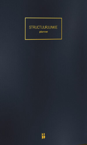 102547 Structuurjunkie Luxe Planner Leer A4