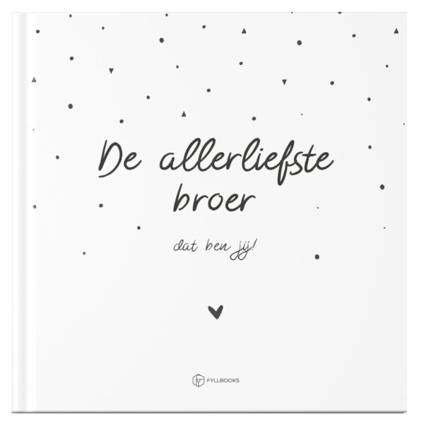 Fyllbooks Allerliefste Broer Invulboekje