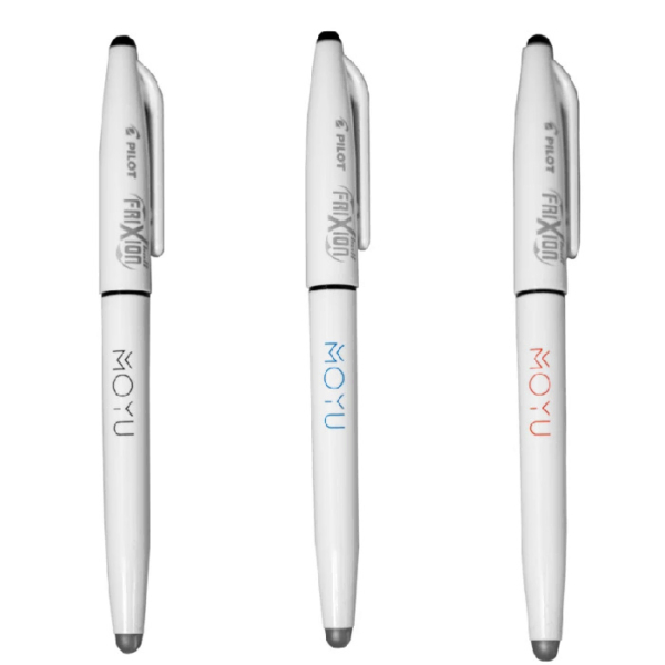 MOYU - Uitwisbare Ball Pennen - Set van 3 kleuren