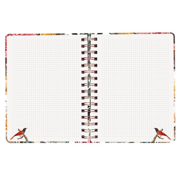 Cedon Notitieboek Ringband Red Birdies- A5 - Afbeelding 3