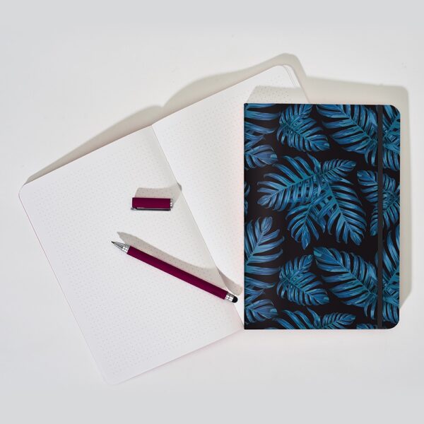 Cedon Notitieboek Philodendron Blue- A5 - Afbeelding 2