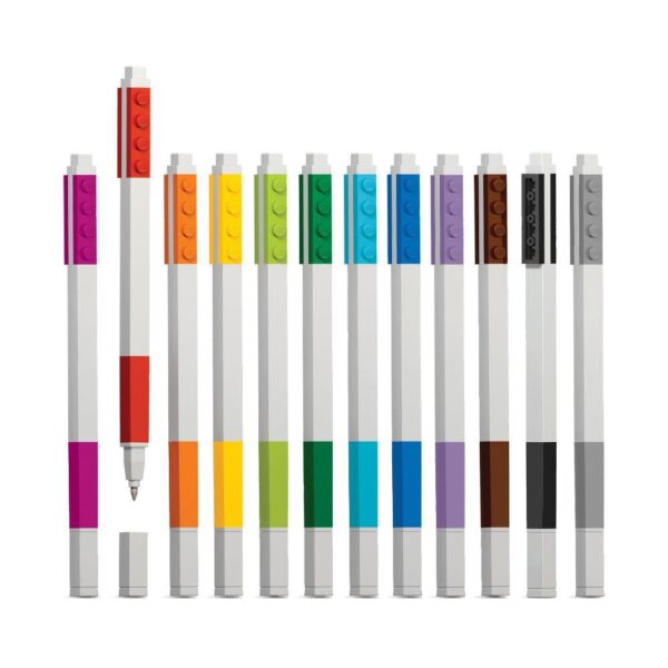 LEGO gelpennen - 12 stuks - Afbeelding 3