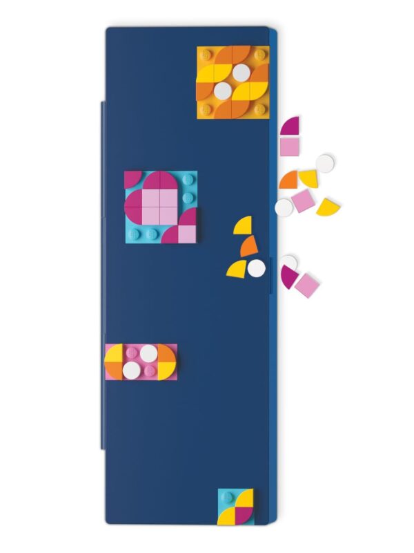 LEGO DOTS Pennendoos + 46 Lego Dots tegeltjes - Afbeelding 2
