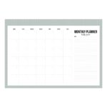 Studio Stationery Monthly planner A3 - Grid Salie