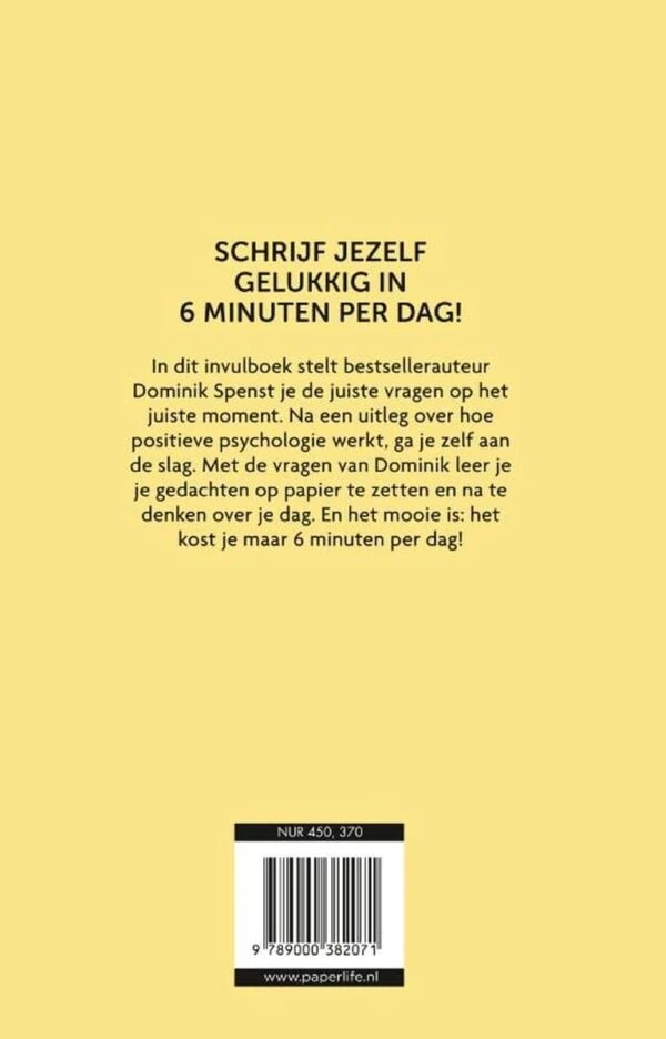 Het 6 minuten dagboek - Geel - Afbeelding 3