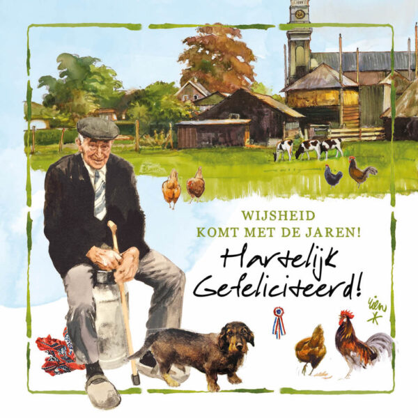 Kaartenmapje - Lang leve de Boerderij - Wijsheid - Afbeelding 7
