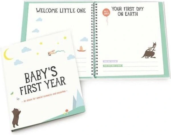Milestone Baby's first year album (Engelstalig) - Afbeelding 4
