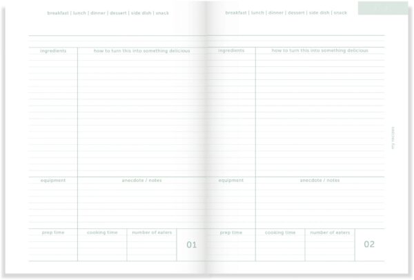 A-Journal Kitchen Journal - Afbeelding 4