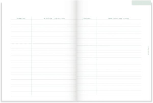 A-Journal Kitchen Journal - Afbeelding 5