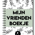 Studio Ins & Outs 'Mijn vriendenboekje' - Groen