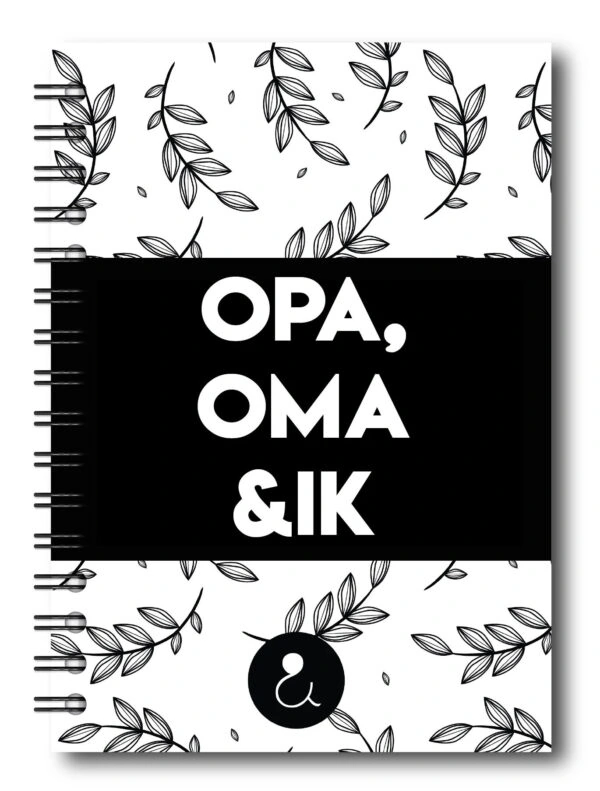 Studio Ins & Outs Invulboek 'Opa, oma & ik' - Mono