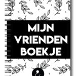 Studio Ins & Outs 'Mijn vriendenboekje' - Mono