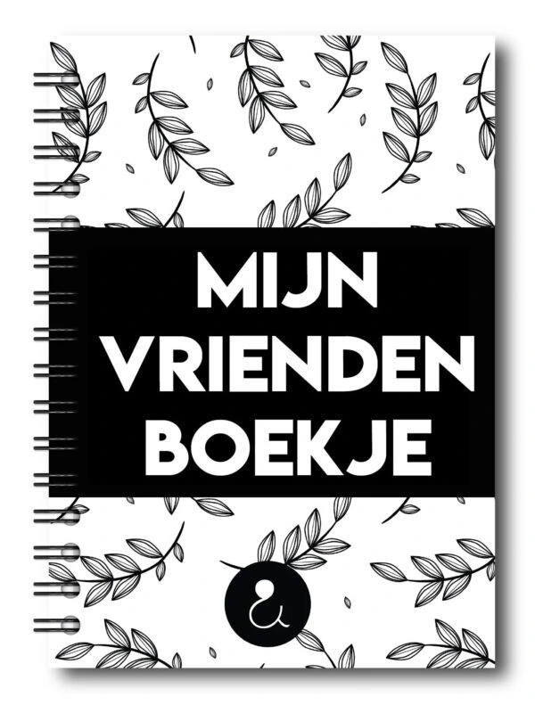 Studio Ins & Outs 'Mijn vriendenboekje' - Mono
