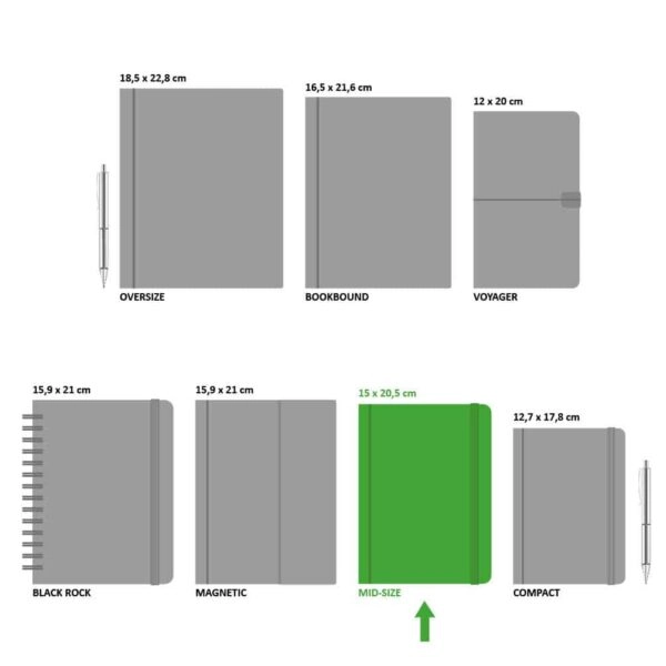 Peter Pauper Notitieboek Music Mid - A5 (mid size) - Afbeelding 3