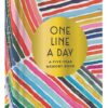 One Line A Day Journal - Rainbow