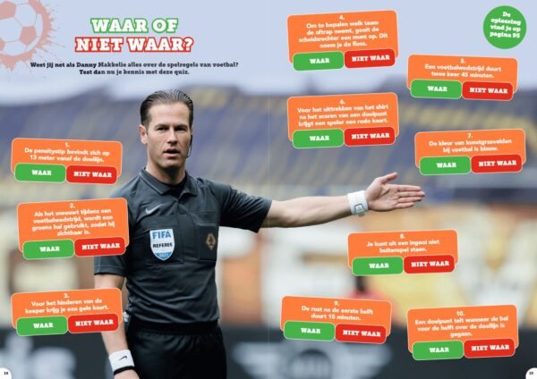 Het grote KNVB voetbal doeboek - Afbeelding 9