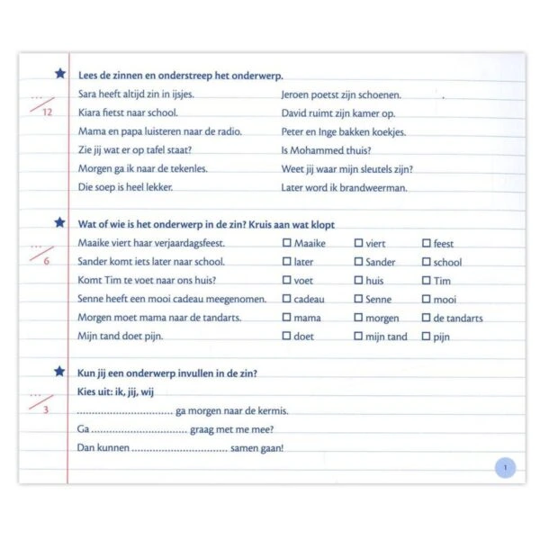 Mijn oefenschrift - Werkwoorden (9-10 j.) - Afbeelding 2