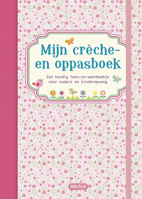 Mijn crèche- en oppasboek - Roze