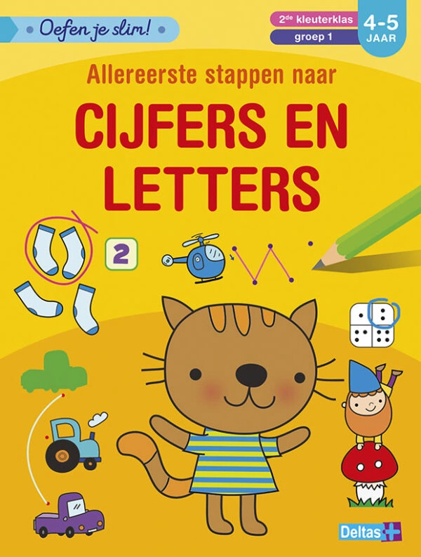 Oefen je slim! Allereerste stappen naar cijfers en letters (4-5 j.)