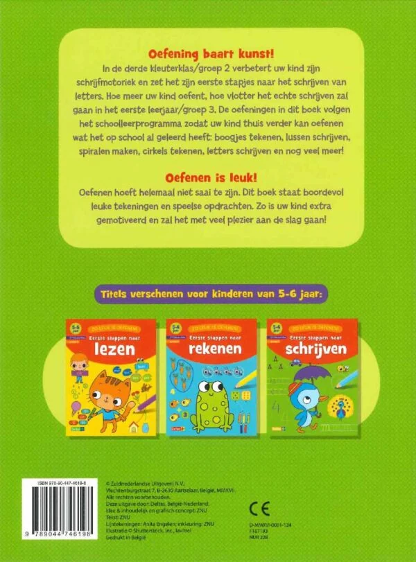Zo leuk is oefenen! Eerste stappen naar schrijven (5-6 j.) - Afbeelding 3