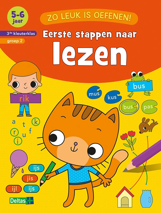 Zo leuk is oefenen! Eerste stappen naar lezen (5-6 j.)