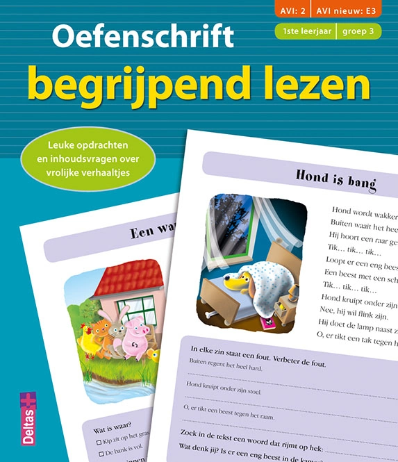 Oefenschrift begrijpend lezen (AVI:2 AVI nieuw:E3)