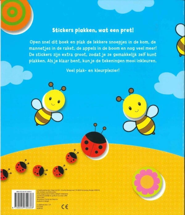 Superleuk kleur- en stickerboek voor de allerkleinsten 2-4 jaar - Afbeelding 5