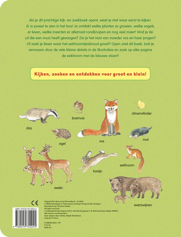 Kijk- en zoekboek - In het bos - Afbeelding 3