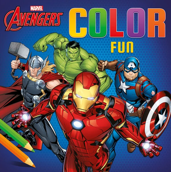 Color Fun - Marvel Avengers - Kleurboek