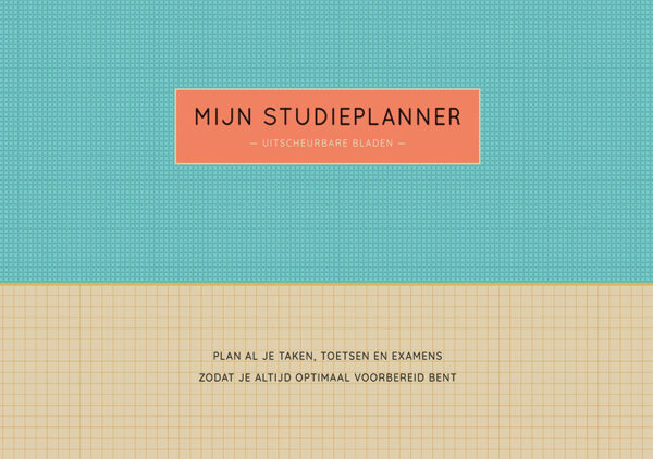 Mijn studieplanner - Mint green (met uitscheurbare bladen)