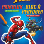 Marvel Spider-Man prikblok  – incl. viltmat & prikpen